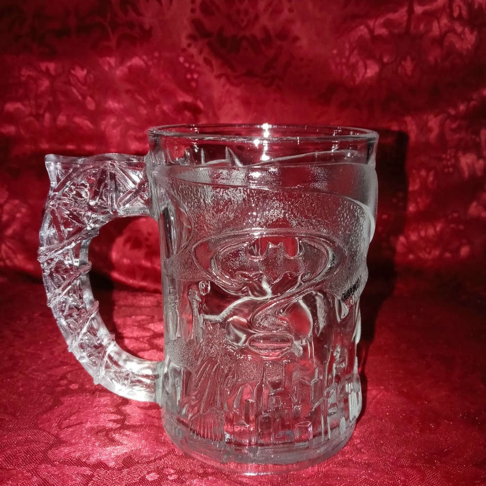 Vintage Batman Forever 1995 McDonald's Glass